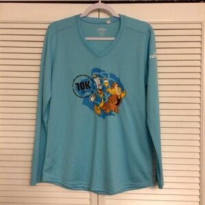 Run Disney Women’s Adult Large 2023 Wine & Dine 10K T Shirt